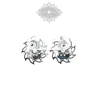 Bridal Silver Cubic Zirconia Earrings 149308
