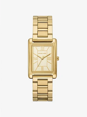 Michael Kors Essex Three-Hand Gold Stainless Steel Watch MK4904 154465