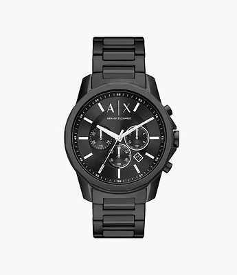 Armani Exchange Chronograph Black Stainless Steel Watch AX1722 154688