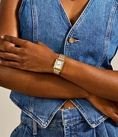 Fossil Raquel Three-Hand Date Gold-Tone Stainless Steel Watch ES5220 154452