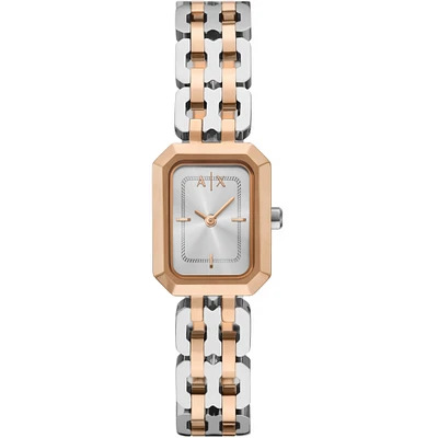 Armani Exchange Faye Rose Gold and Silver watch 154681