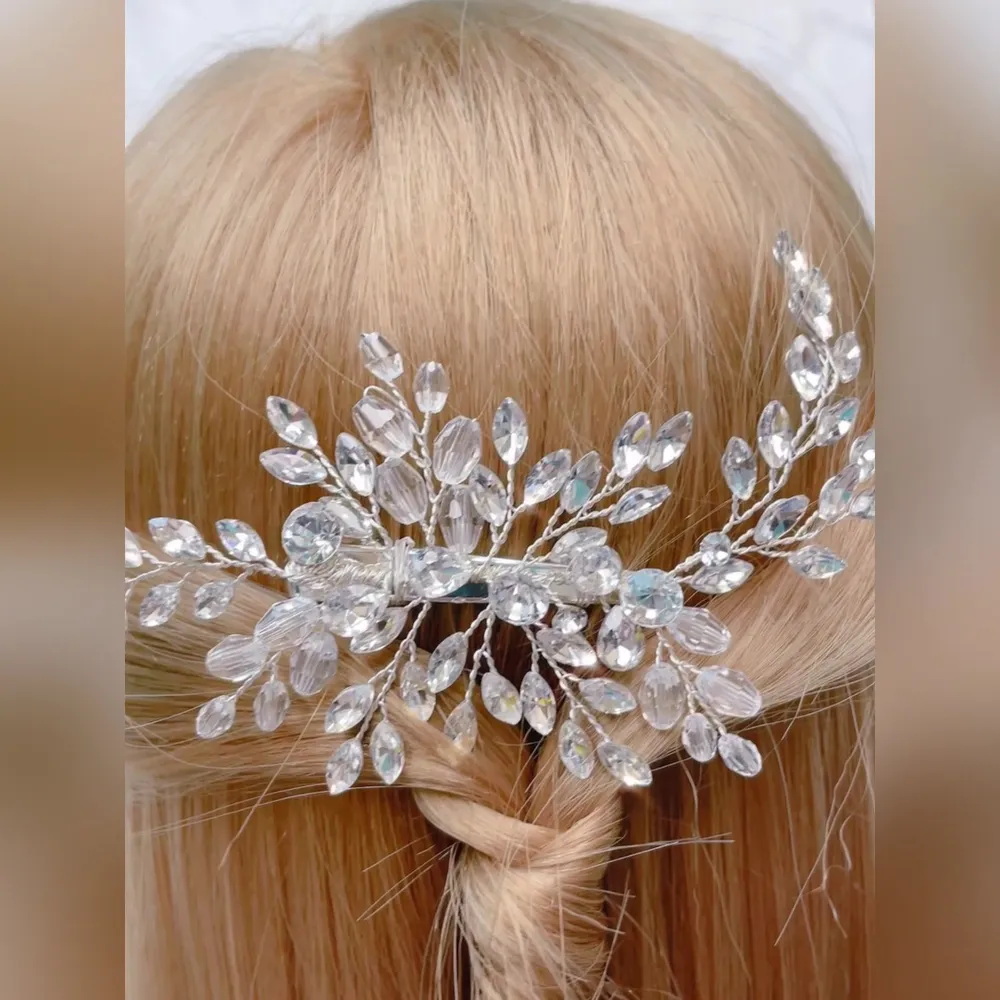 Bridal Crystal Wire Hairclip 146373