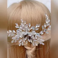 Bridal Crystal Wire Hairclip 146373