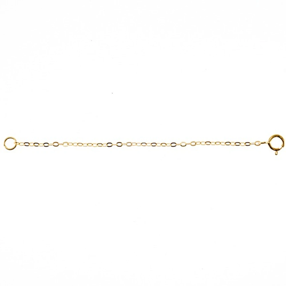 Yellow Gold Plated Sterling Silver Extension 3 inches 142949