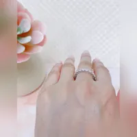 Sterling Silver 3mm Cubic Zirconia Eternity Ring 144168