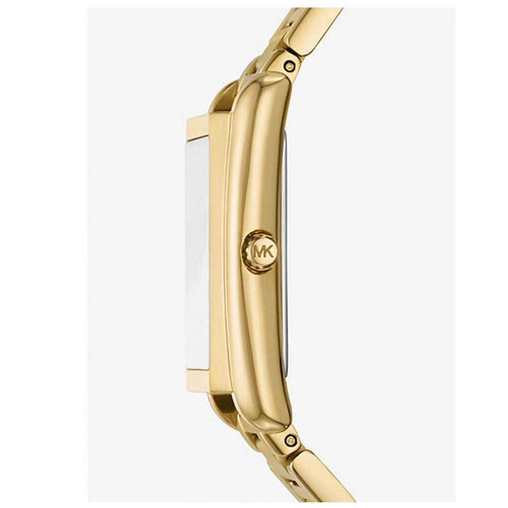 Michael Kors Essex Three-Hand Gold Stainless Steel Watch MK4904 154465