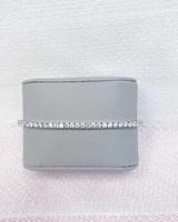 Sterling Silver 3mm Cubic Zirconia Tennis Bracelet 130384