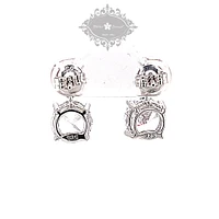 Sterling Silver Cubic Zirconia Earrings