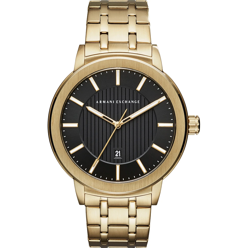 Armani Exchange Men Gold with Black Dial 133146