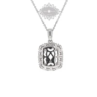 Sterling Silver Cubic Zirconia Necklace