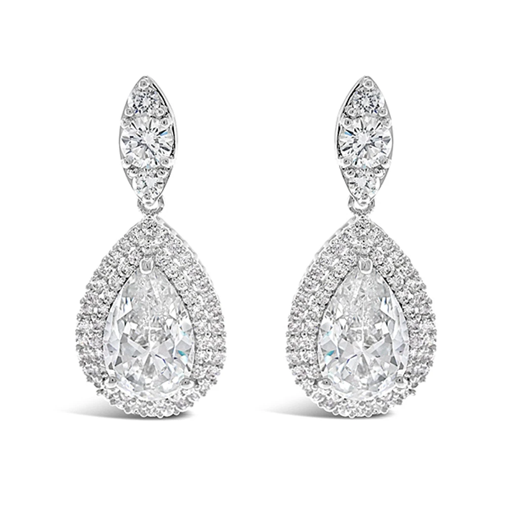 Bridal Cubic Zirconia Earrings 129504