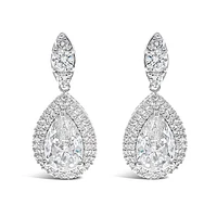 Bridal Cubic Zirconia Earrings 129504