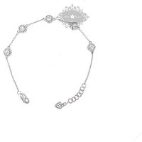 Sterling Silver Cubic Zirconia Round Bracelet 146677