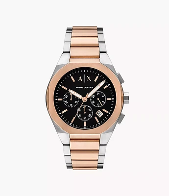 Armani Exchange Chronograph Two-Tone Stainless Steel Watch AX4181 153824