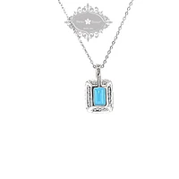 Sterling Silver Cubic Zirconia Necklace