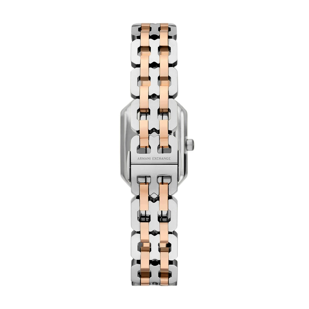 Armani Exchange Faye Rose Gold and Silver watch 154681