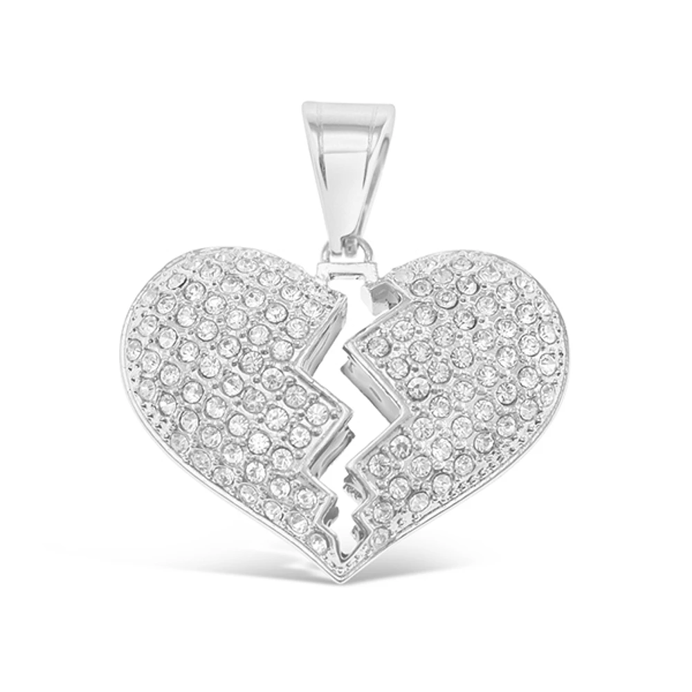 Stainless Steel Silver Heart Pendent 148750