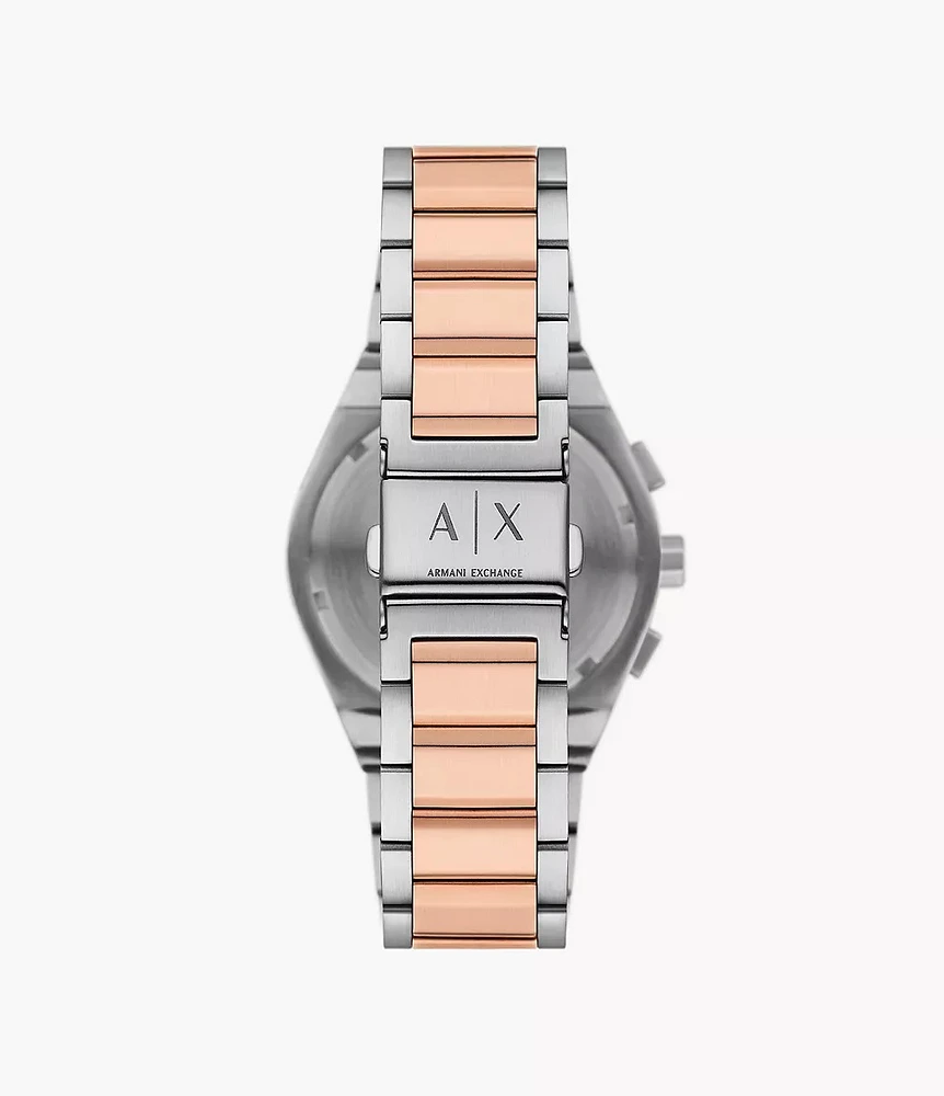 Armani Exchange Chronograph Two-Tone Stainless Steel Watch AX4181 153824