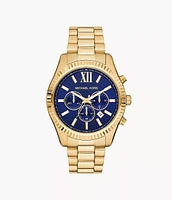 Michael Kors Oversized Lexington Gold Watch MK9153 154474