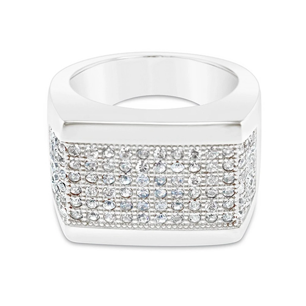 Men's Stainless Steel Silver Ring