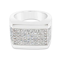 Men's Stainless Steel Silver Ring
