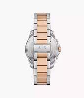 Armani Exchange Chronograph Two-Tone Stainless Steel Watch AX1965 154690