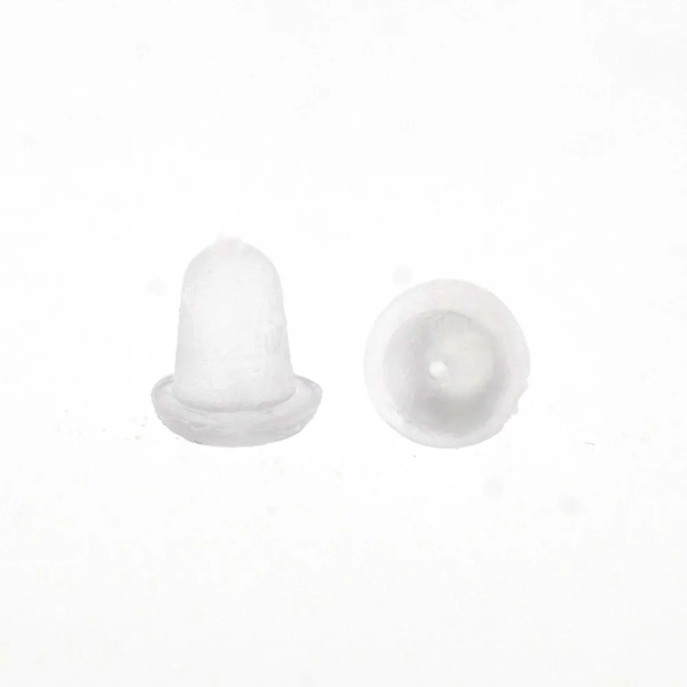 Silicone earrings backing 5 Pairs 100516
