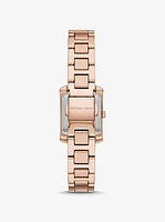 Michael Kors Emery Three-Hand Rose Gold-Tone Stainless Steel Watch MK4868 154464