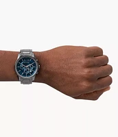 Armani Exchange Chronograph Gunmetal Stainless Steel Watch 154687