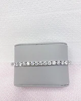 Sterling Silver 5mm Cubic Zirconia Tennis Bracelet 149654