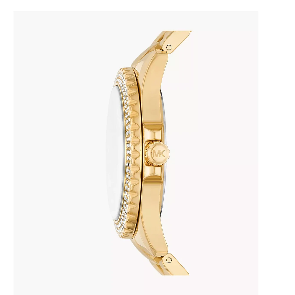 Michael Kors Everest Three-Hand Gold-Tone 150290