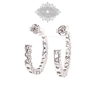 Sterling Silver Cubic Zirconia Earrings
