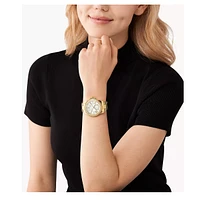 Michael Kors Everest Three-Hand Gold-Tone 150290