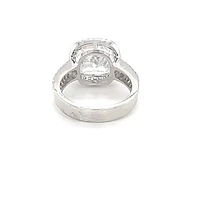 Sterling Silver Cubic Zirconia Ring