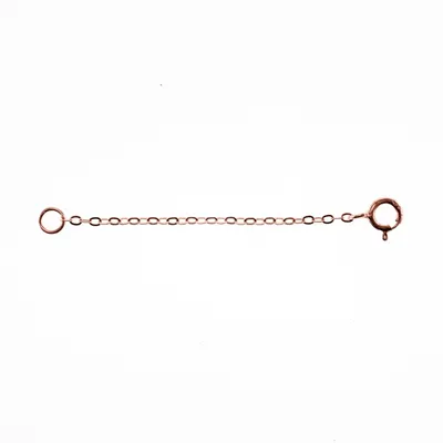 Rose Gold Plated Sterling Silver Extension 2 inches 142946