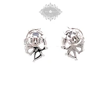 Sterling Silver Cubic Zirconia Earrings 145742