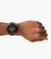 Armani Exchange Chronograph Black Stainless Steel Watch AX1722 154688