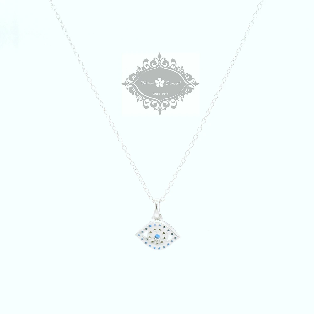 Sterling Silver Cubic Zirconia Necklace 139417