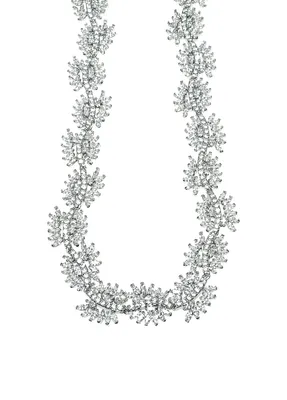 Fashion Silver Cubic Zirconia Necklace126547