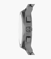 Armani Exchange Chronograph Gunmetal Stainless Steel Watch AX4182 154685