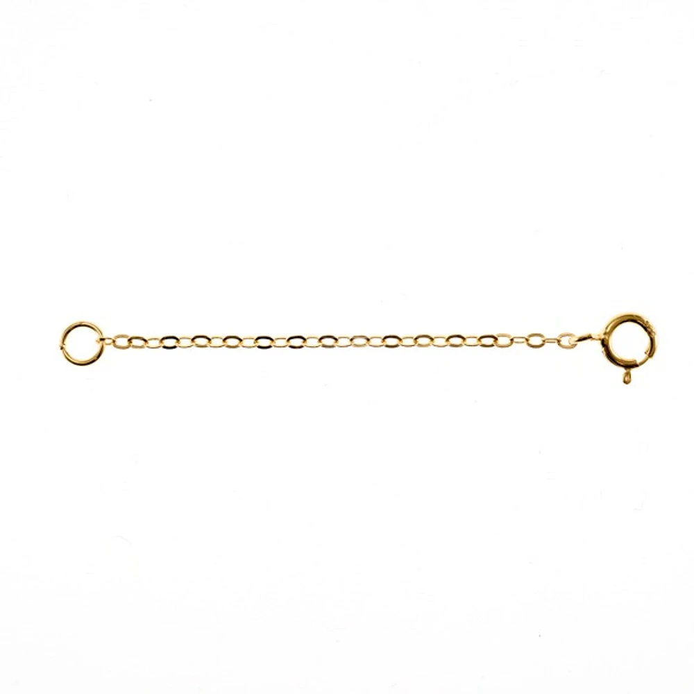 Yellow Gold Plated Sterling Silver Extension 2 inches 142945