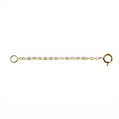 Yellow Gold Plated Sterling Silver Extension 2 inches 142945