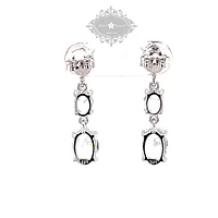 Sterling Silver Cubic Zirconia Earrings 145744