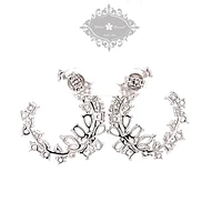 Sterling Silver Cubic Zirconia Earrings 144773