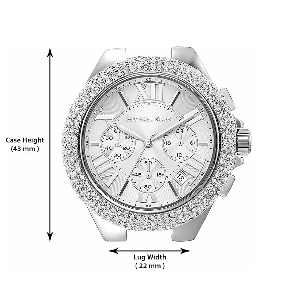Michael Kors Chronograph Quartz White Dial 146836