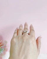 Sterling Silver Wave Ring 152334
