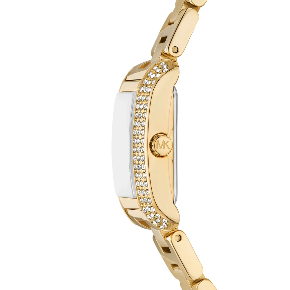 Michael Kors Emery Gold Tone Analogue Watch MK4867 154463