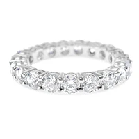 Sterling Silver Cubic Zirconia Ring