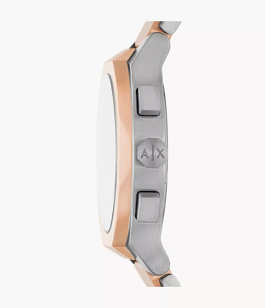 Armani Exchange Chronograph Two-Tone Stainless Steel Watch AX4181 153824