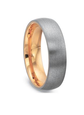 6MM Low Dome Wedding Band